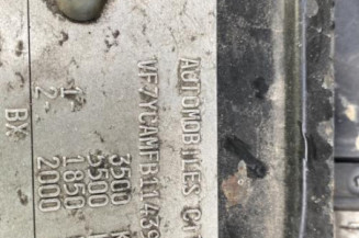 Cremaillere assistee CITROEN JUMPER 3