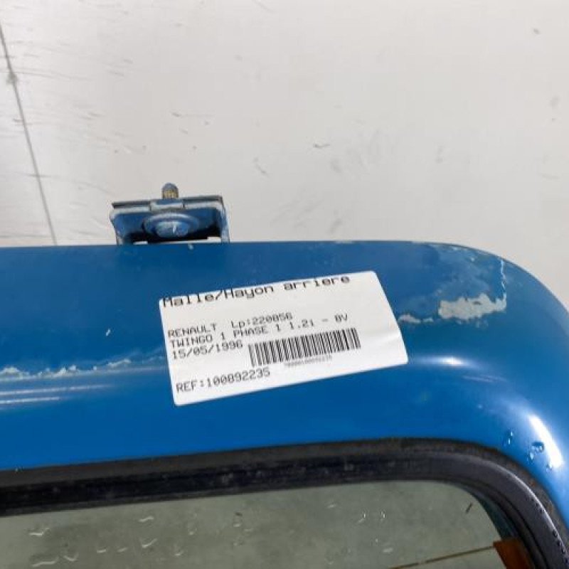 Malle/Hayon arriere RENAULT TWINGO 1 Photo n°3