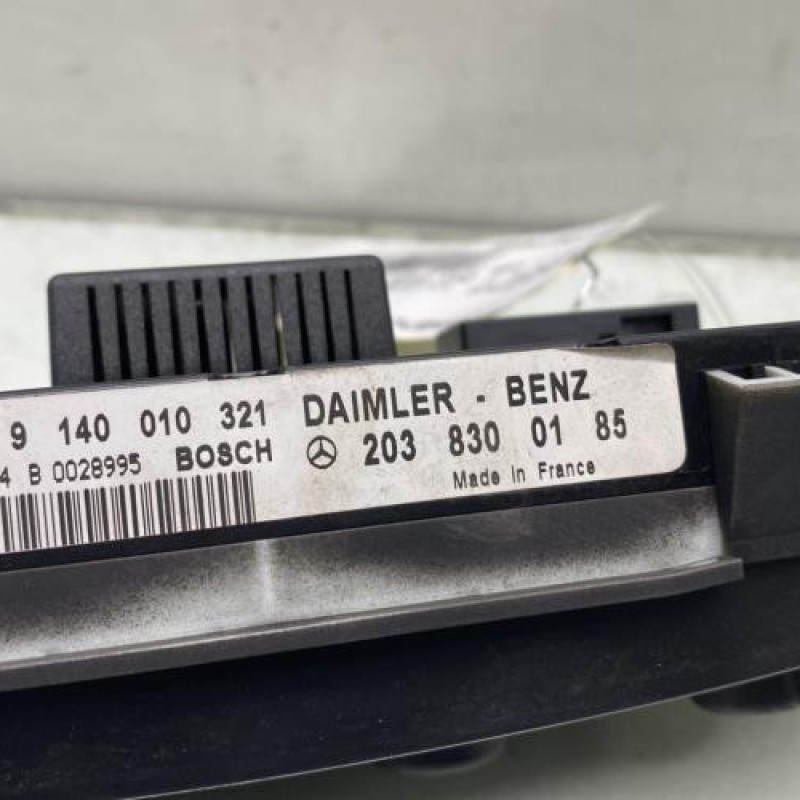 Commande chauffage MERCEDES CLASSE C 203 Photo n°4