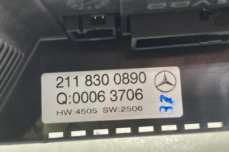 Commande chauffage MERCEDES CLASSE E 211