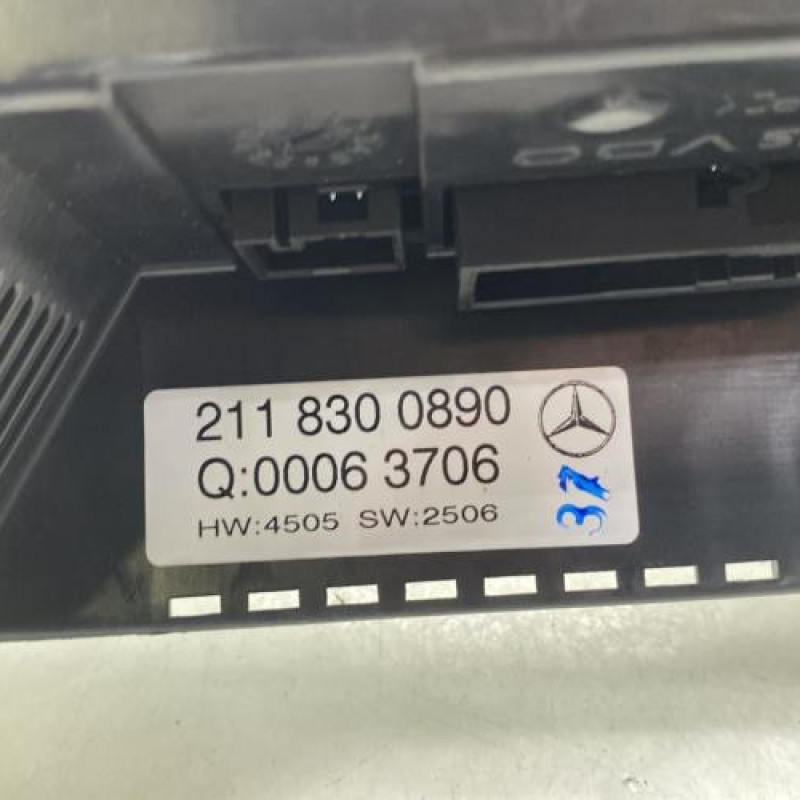 Commande chauffage MERCEDES CLASSE E 211 Photo n°4