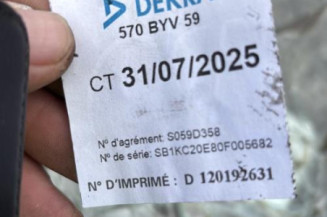 Poignee porte arriere droit TOYOTA COROLLA 10