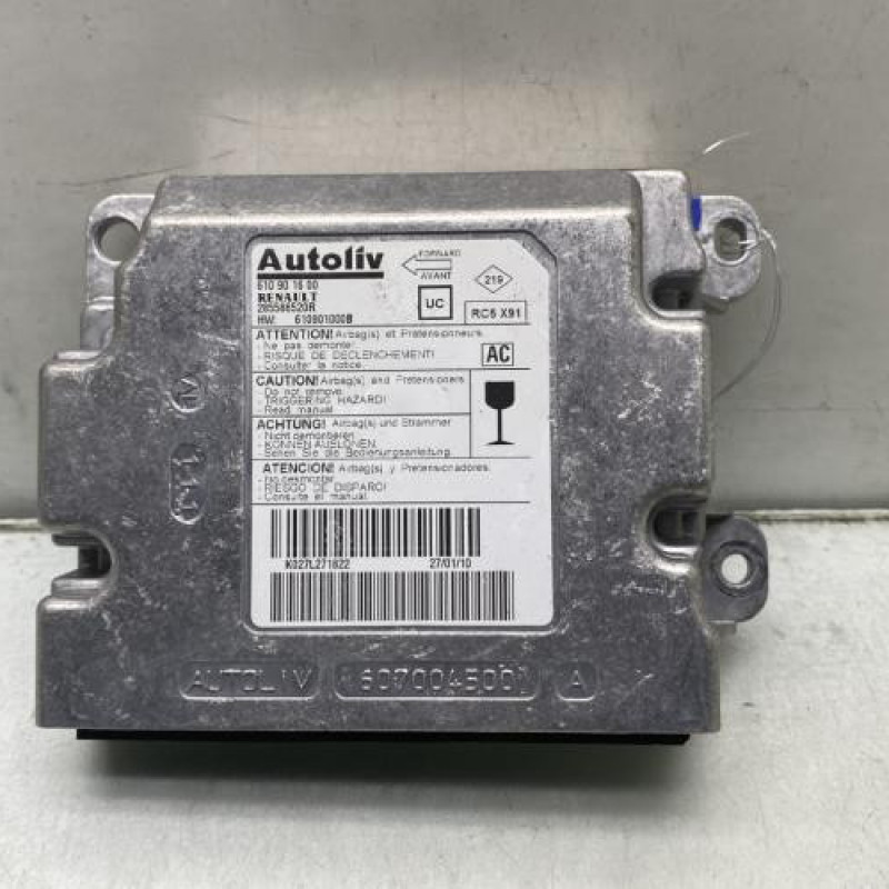 Boitier air bag RENAULT LAGUNA 3 Photo n°1