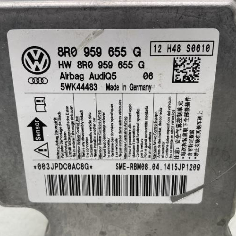 Boitier air bag AUDI Q5 1 Photo n°2