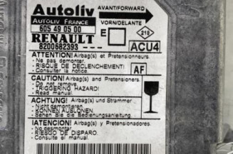 Boitier air bag RENAULT MEGANE 2