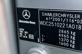 MERCEDES CLASSE R 251 PHASE 1 BREAK 320 3.0 CDI - 24V V6 TURBO 4-MATIC 4X4