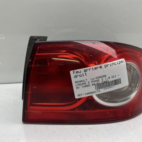 Feu arriere principal droit (feux) RENAULT LAGUNA 2 Photo n°1