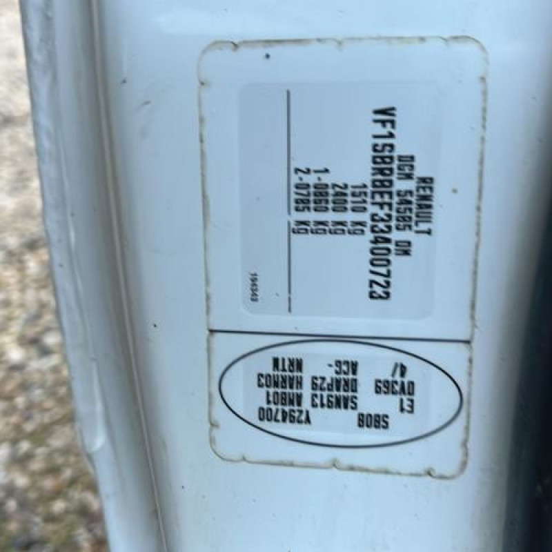 Bouton de warning RENAULT CLIO 2 Photo n°15