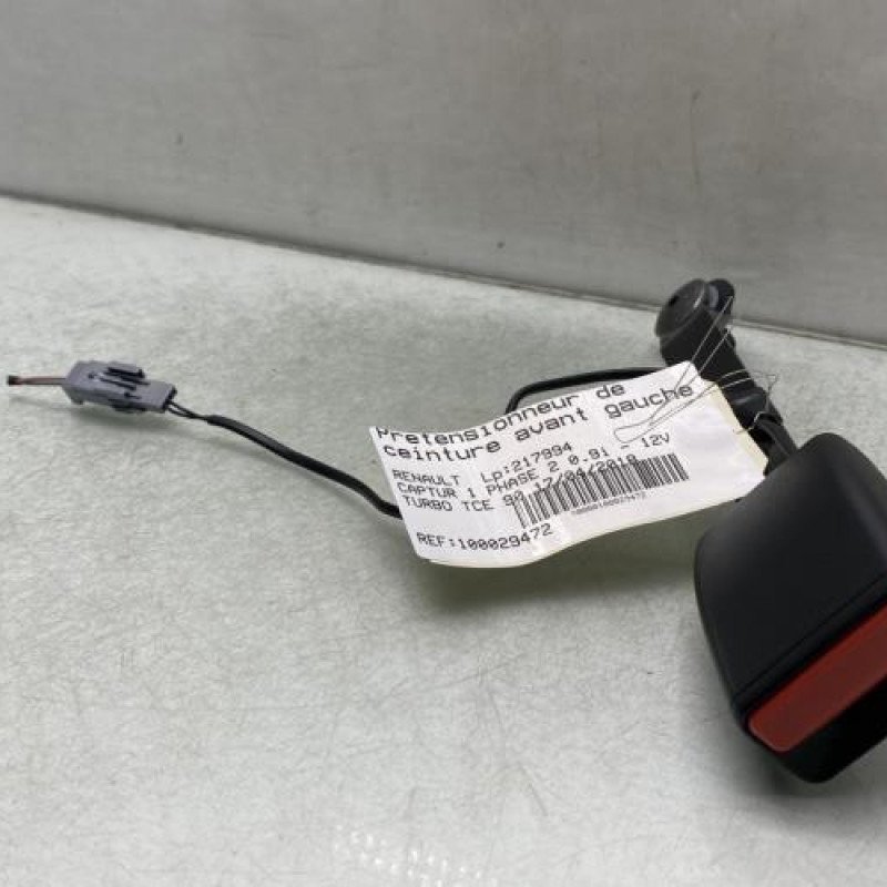 Pretensionneur de ceinture avant gauche RENAULT CAPTUR 1 Photo n°3