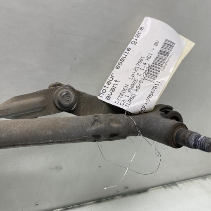 Moteur essuie glace avant CITROEN C3 1 Photo n°3