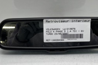 Retroviseur interieur VOLKSWAGEN POLO 4 Photo n°1