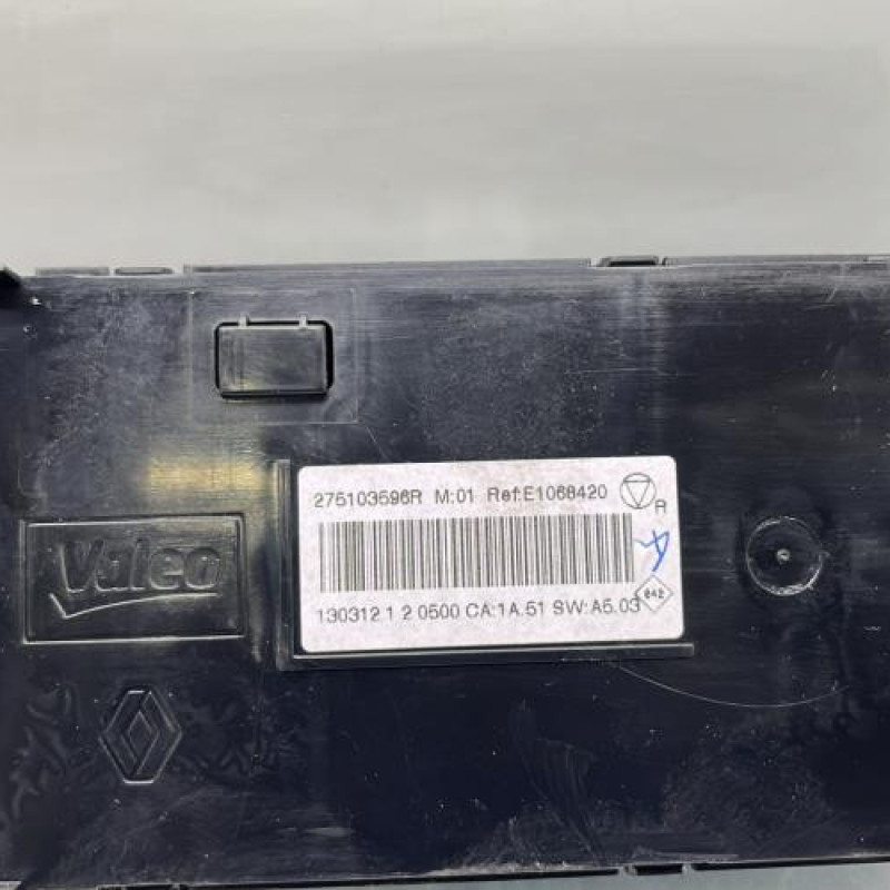 Commande chauffage RENAULT MEGANE 3 Photo n°4