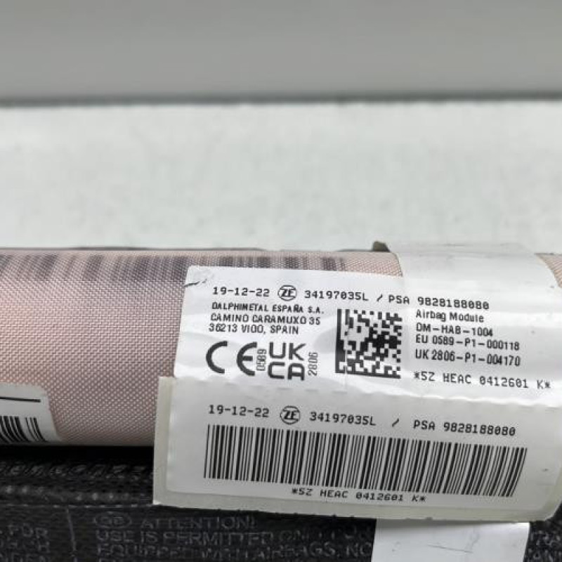 Air bag rideau gauche PEUGEOT 5008 2 Photo n°3