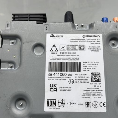 Autoradio d'origine PEUGEOT 5008 2