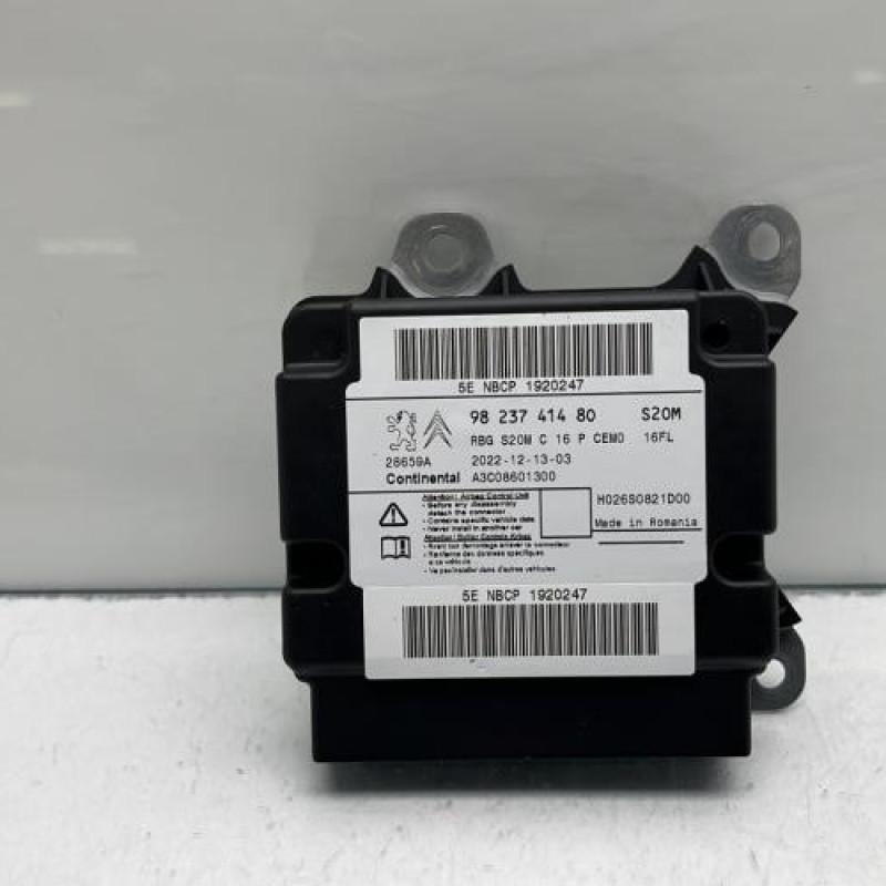 Boitier air bag PEUGEOT 5008 2 Photo n°1