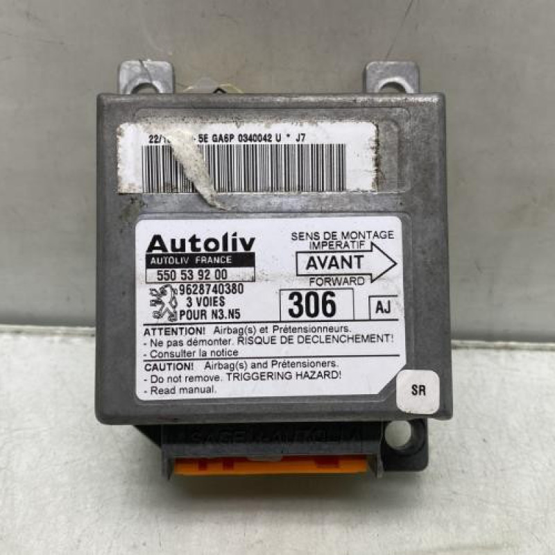 Boitier air bag PEUGEOT 306 Photo n°1