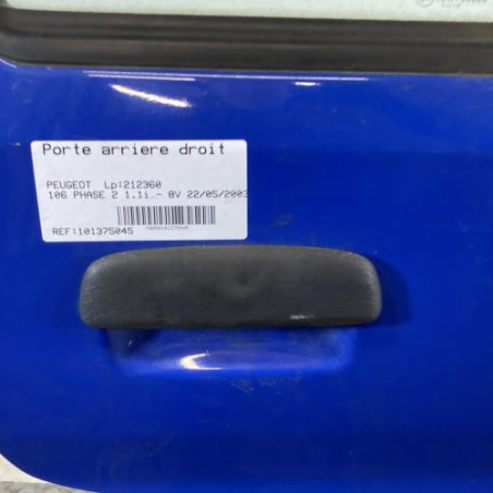 Porte arriere droit PEUGEOT 106