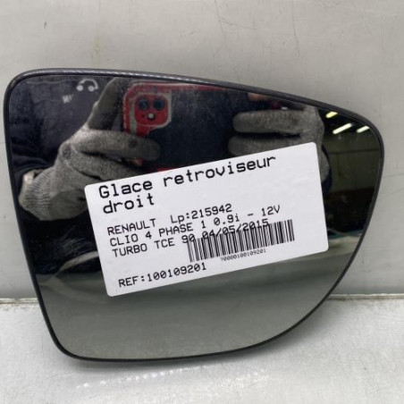 Glace retroviseur droit RENAULT CLIO 4 Photo n°1