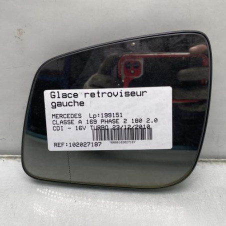 Glace retroviseur gauche MERCEDES CLASSE A 169 Photo n°1