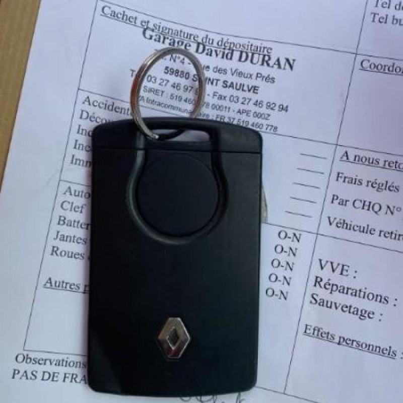 Actionneur verrou trappe d'essence RENAULT CLIO 4 Photo n°14