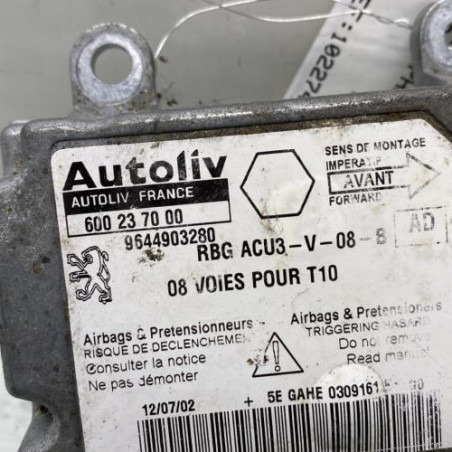 Boitier air bag PEUGEOT 206