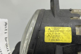 Anti brouillard gauche (feux) MERCEDES CLASSE A 169