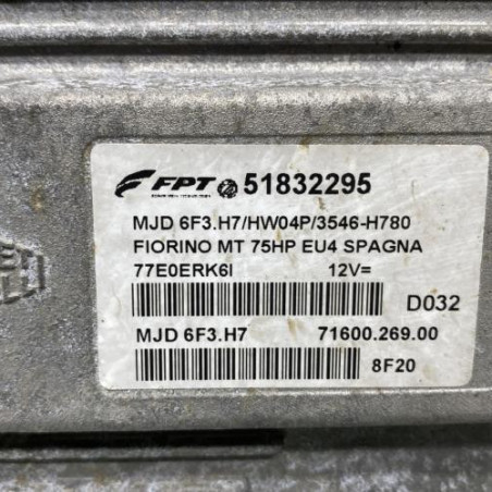 Calculateur moteur FIAT QUBO