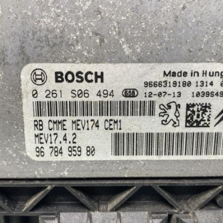 Calculateur moteur PEUGEOT 208 1