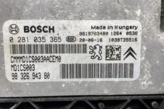 Calculateur moteur CITROEN C3 3