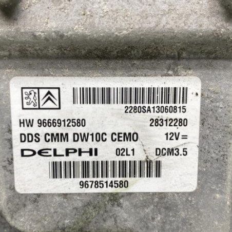 Calculateur moteur PEUGEOT EXPERT 2