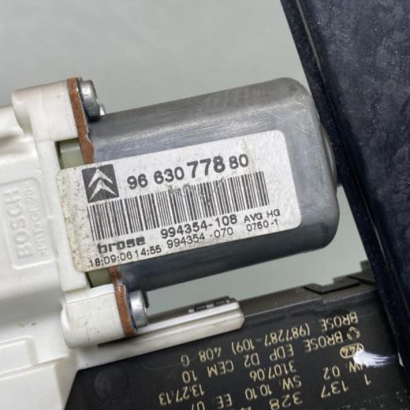 Leve vitre electrique avant gauche CITROEN C6 Photo n°9