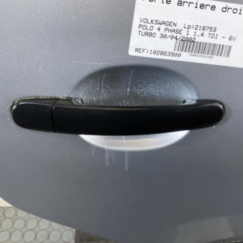 Porte arriere droit VOLKSWAGEN POLO 4 Photo n°2