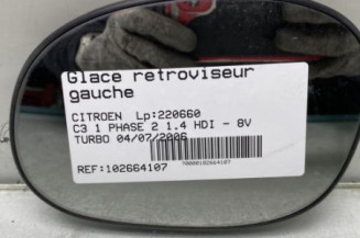 Glace retroviseur gauche CITROEN C3 1 Photo n°1