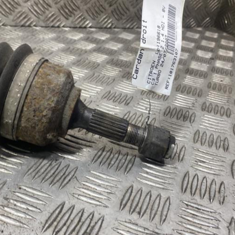 Cardan droit (transmission) CITROEN C3 1 Photo n°4