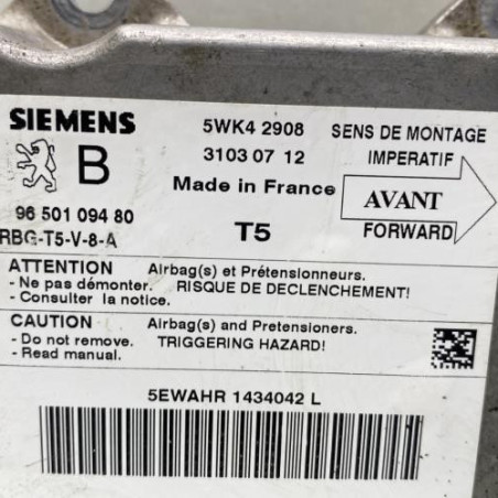 Boitier air bag PEUGEOT 307