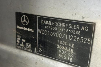 Serrure avant gauche MERCEDES CLASSE A 169