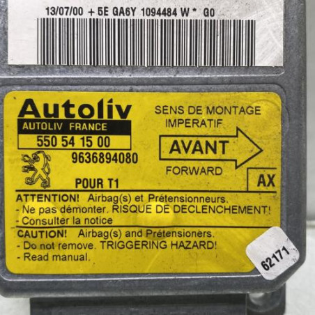 Boitier air bag PEUGEOT 206