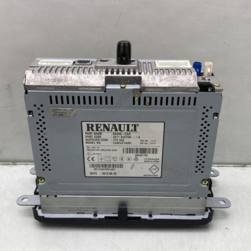 Autoradio d'origine RENAULT CAPTUR 1 Photo n°4