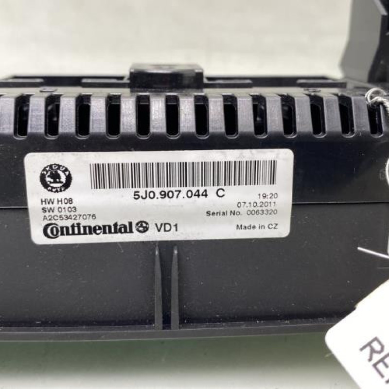 Commande chauffage SKODA ROOMSTER Photo n°4