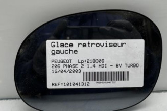 Glace retroviseur gauche PEUGEOT 206 Photo n°1