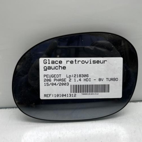 Glace retroviseur gauche PEUGEOT 206 Photo n°1