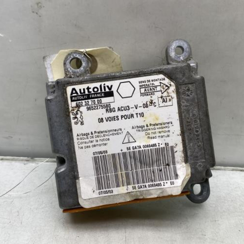 Boitier air bag PEUGEOT 206 Photo n°1