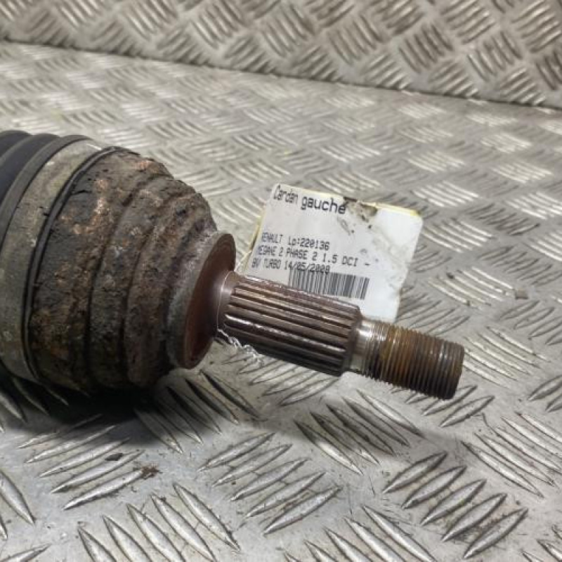 Cardan gauche (transmission) RENAULT MEGANE 2 Photo n°4