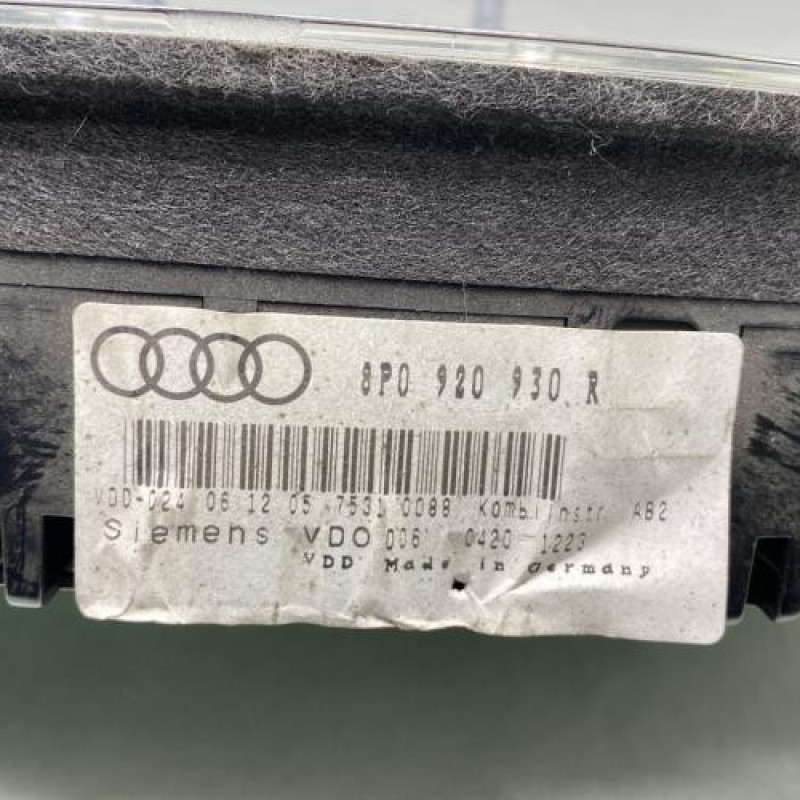 Compteur AUDI A3 2 Photo n°4