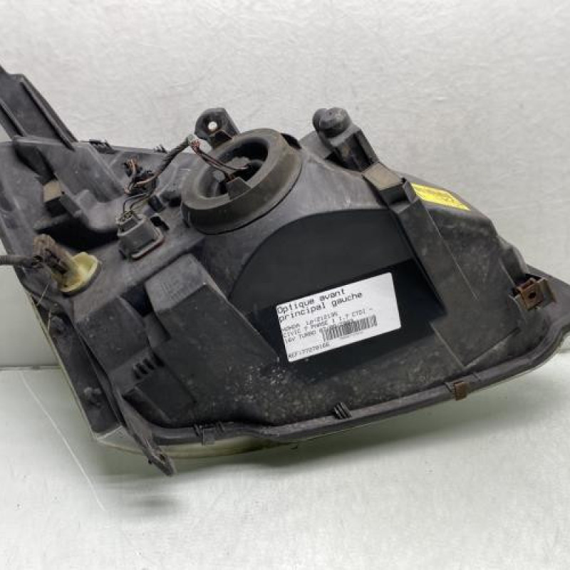 Optique avant principal gauche (feux)(phare) HONDA CIVIC 7 Photo n°4