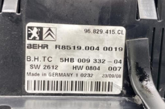 Commande chauffage CITROEN C5 2