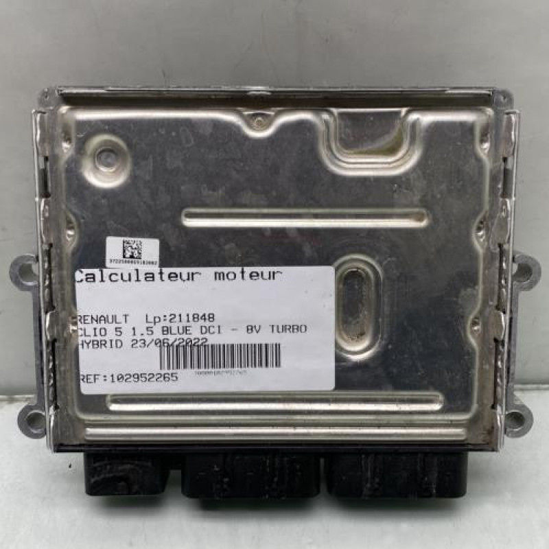 Calculateur moteur RENAULT CLIO 5 Photo n°4