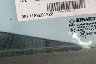 Vitre avant gauche RENAULT ZOE 1