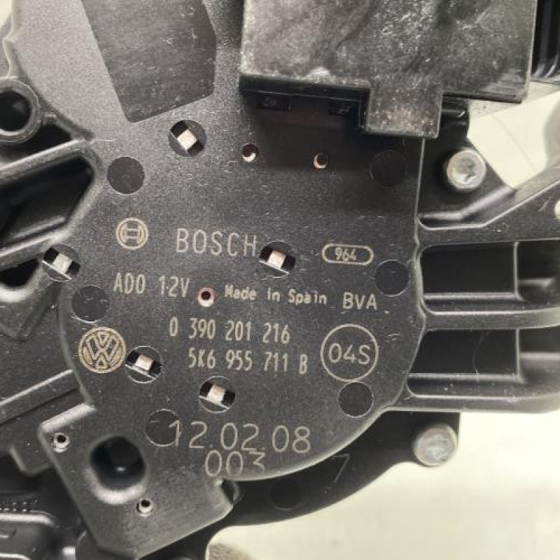 Moteur essuie glace arriere VOLKSWAGEN POLO 5 Photo n°4