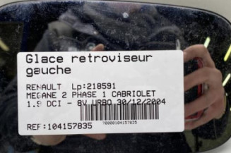 Glace retroviseur gauche RENAULT MEGANE 2 Photo n°1